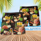 BBQ Beer Beach Shorts Pattern Detail For Casual Outings And Lightweight Summer Style