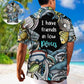 Coastal Scuba Diving Activity Hawaiian Shirt Collar And Front View For Thoughtful Gifting
