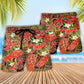 Lobster Hot Tub Party Tropical Vibe Beach Shorts For Tropical Vacation Wear
