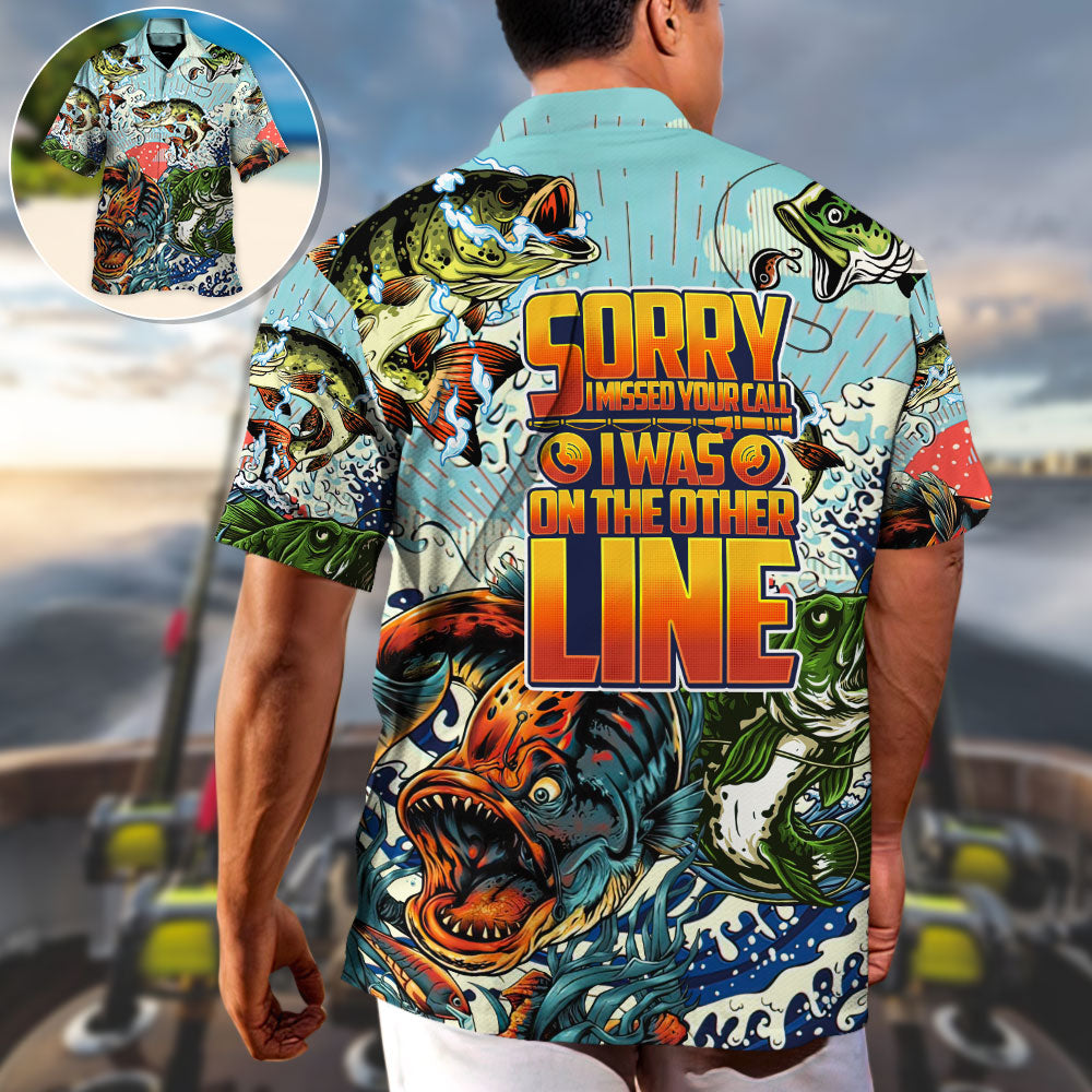 Fishing Weekend Humor Hawaiian Shirt All Over Print Detail For Outdoor Gatherings