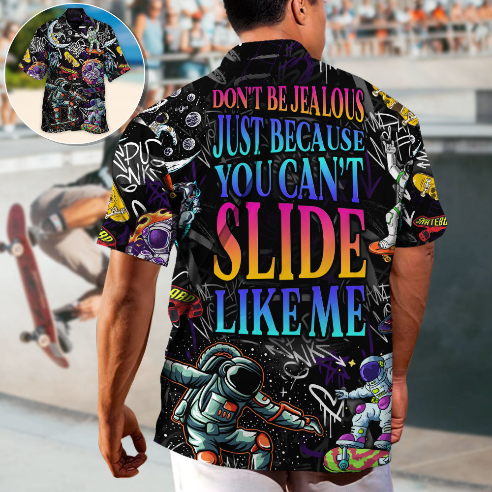 Skateboarding Outdoor Passion Hawaiian Shirt Creative Print View For Thoughtful Gifting
