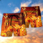 Festival Fire Spirit Desert Art Beach Shorts For Warm Weather Trips And Everyday Use