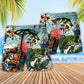 Fishing Beach Shorts Pattern Detail For Tropical Escapes And Lightweight Summer Style