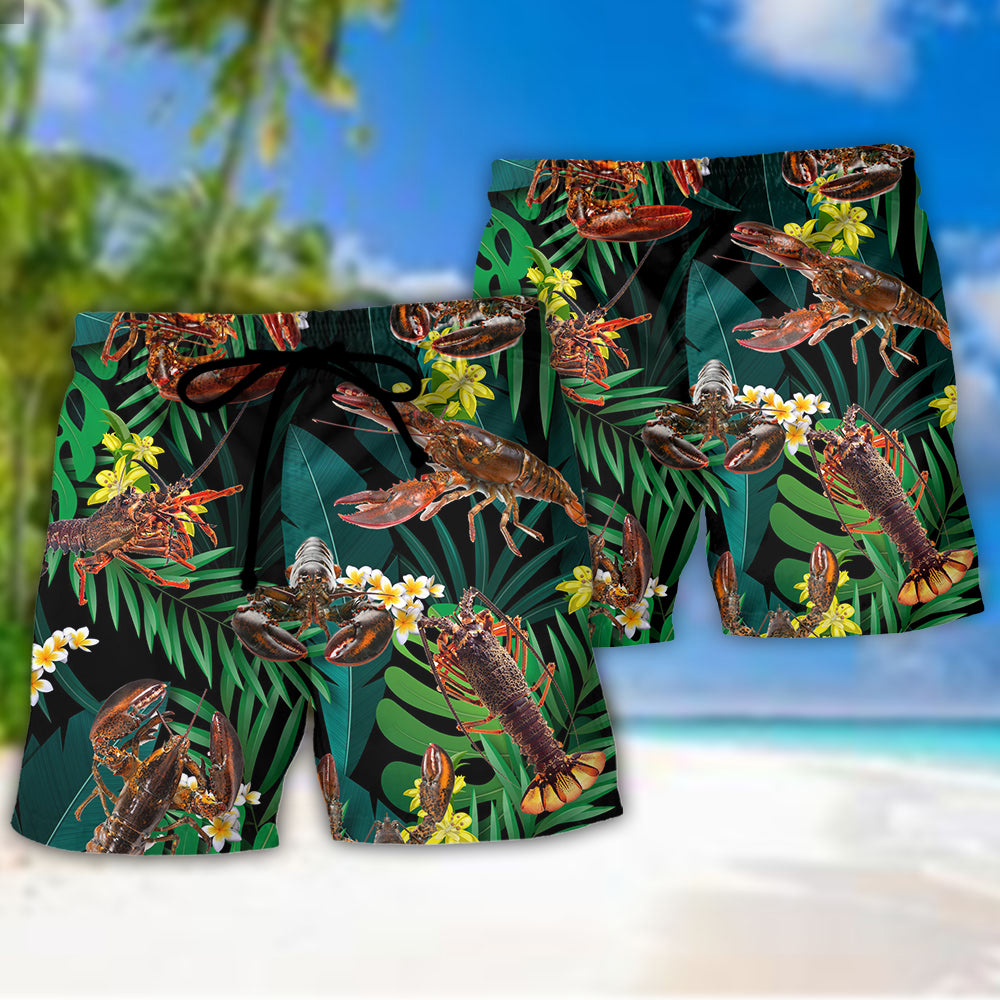 Lobstering Funny Well It Ain't Gonna Fix Itself Beach Shorts For Coastal Adventures And Resort Days