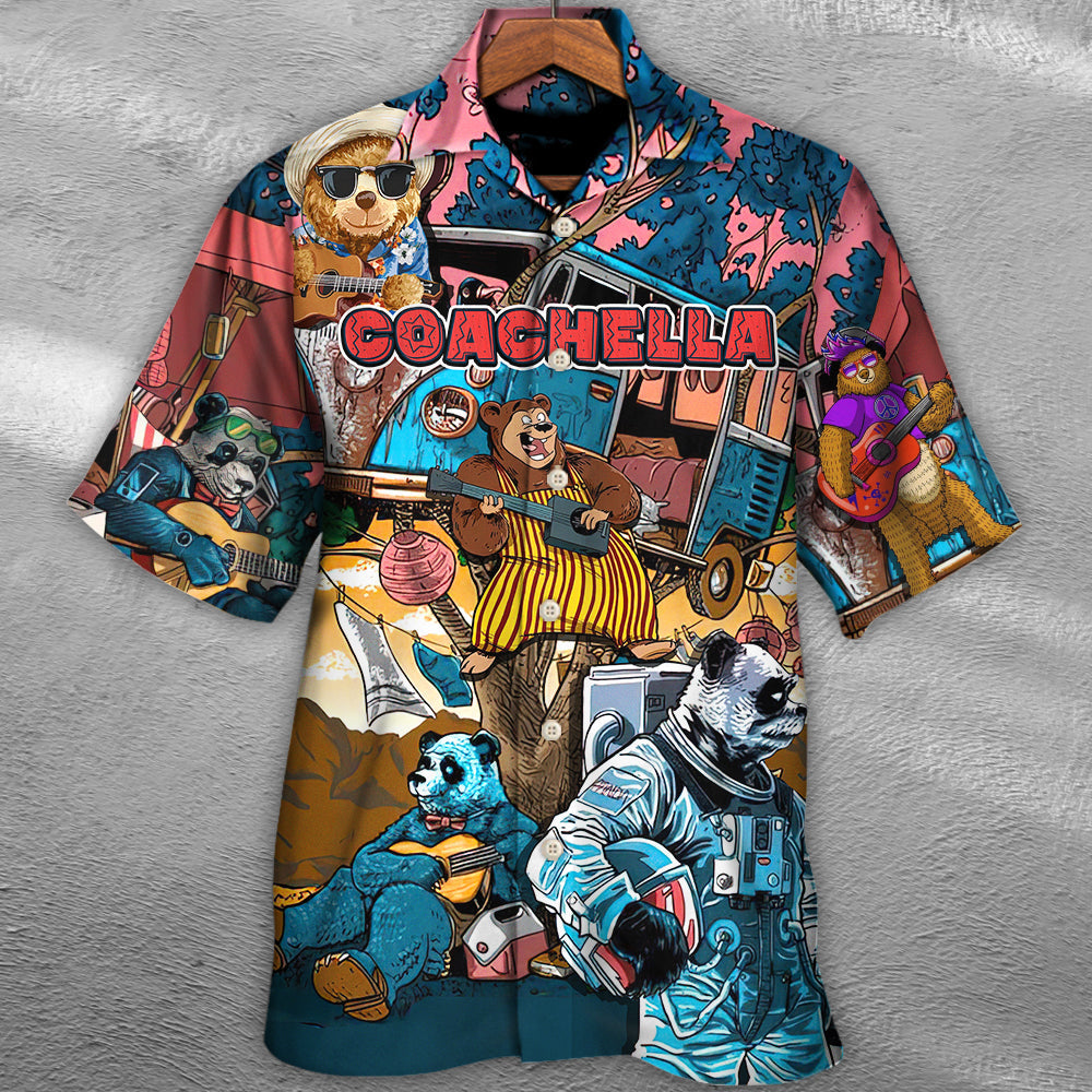 Music Event Festival Hawaiian Shirt For Poolside Relaxation And Sunny Getaways