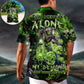Gothic Dark Skull Hawaiian Shirt Creative Print View For Warm Weather Events