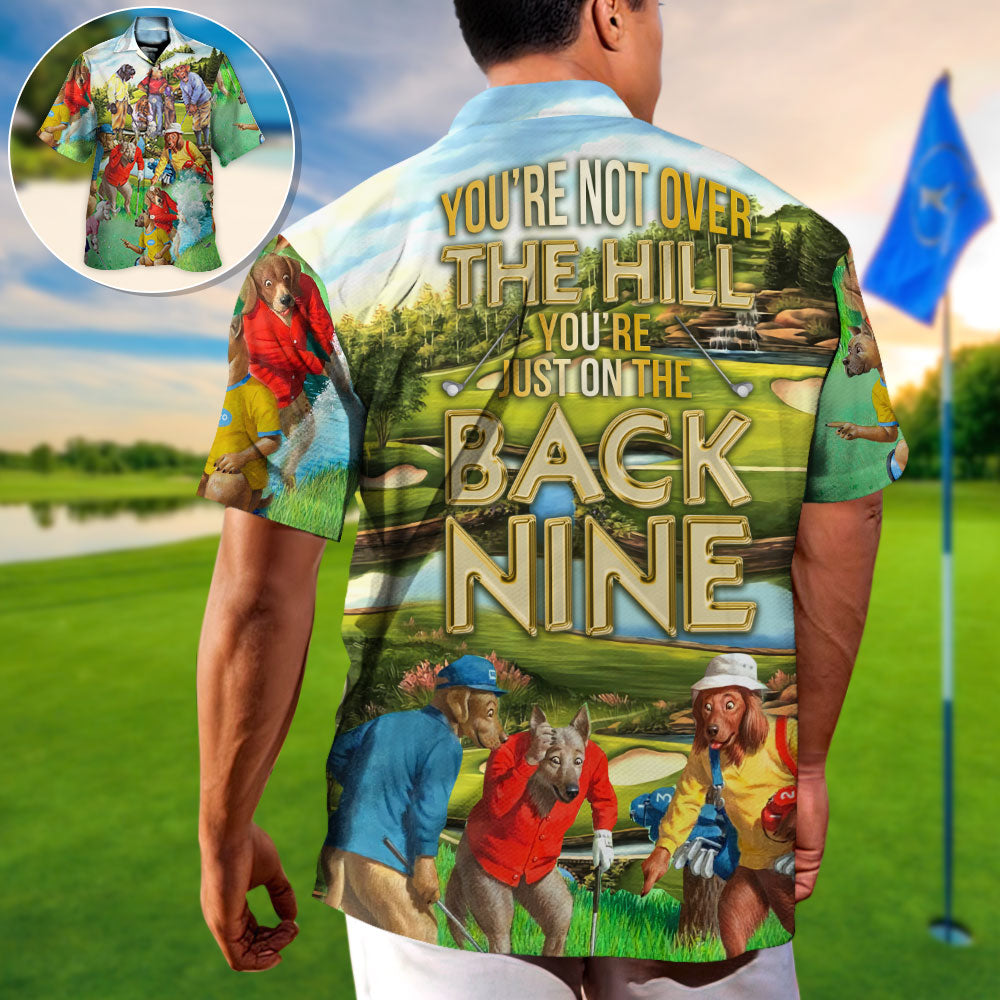 Golf Vacation Sport Hawaiian Shirt Summer Design Detail For Resort Wear
