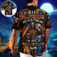 Gothic Dark Skull Hawaiian Shirt Summer Design Detail For Casual Outings