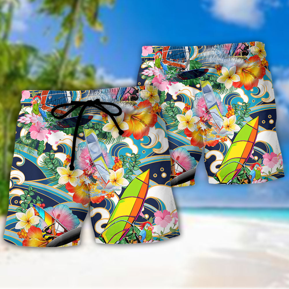 Windsurfing Sorry I Can't Windsurfing Has My Beach Shorts For Beach Days And Casual Outdoor Wear