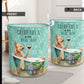 Chihuahua And Bath Soap Laundry Basket For Nursery Dorm And Home Storage