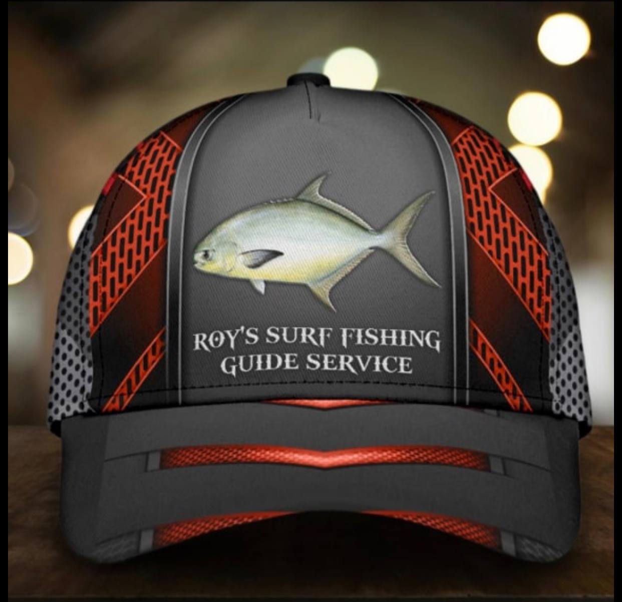 Surf Fishing Guide Service Classic Cap For Outdoor Activities Weekend Trips And Casual Wear