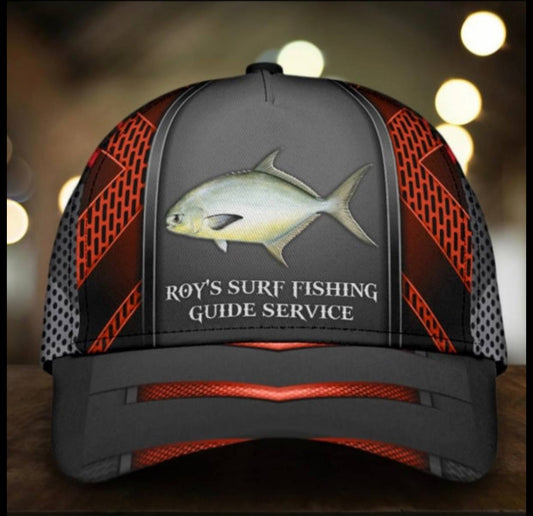 Surf Fishing Guide Service Classic Cap For Outdoor Activities Weekend Trips And Casual Wear