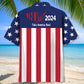 American Heritage Hawaiian Shirt For Warm Weather Outing, Summer Gathering, And Comfortable Travel Wear