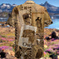 Retro Vintage Owl Paper Hawaiian Shirt Artwork Detail For Resort Trips And Outdoor Activities