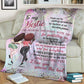 Bestie Love Beautiful Personalized Flannel Blanket For Cozy Bedroom Sofa Decor