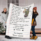 Fishing Daddy I Love You Personalized Flannel Blanket For Cozy Bedroom Sofa Decor