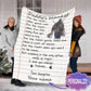 Hunting Daddy I Love You Personalized Flannel Blanket For Cozy Bedroom Sofa Decor