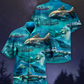 Submarine Hawaiian Shirt With Detailed Graphic For Tropical Parties Vacation Travel And Casual Summer Style