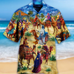 Camel Sand Hawaiian Shirt For Poolside Relaxation And Sunny Getaways