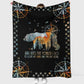 Camping And Into The Forest I Go With Bear Flannel Blanket For Cozy Bedroom Sofa Decor