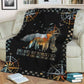 Camping And Into The Forest I Go With Bear Flannel Blanket For Cozy Bedroom Sofa Decor