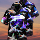 Airplane Hawaiian Shirt With Detailed Graphic For Tropical Parties Vacation Travel And Casual Summer Style