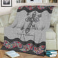 Jesus Faith In Your Life Flannel Blanket For Cozy Bedroom Sofa Decor