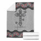 Jesus Faith In Your Life Flannel Blanket For Cozy Bedroom Sofa Decor
