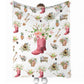 Garden Love Gardening In Life Flannel Blanket For Cozy Bedroom Sofa Decor