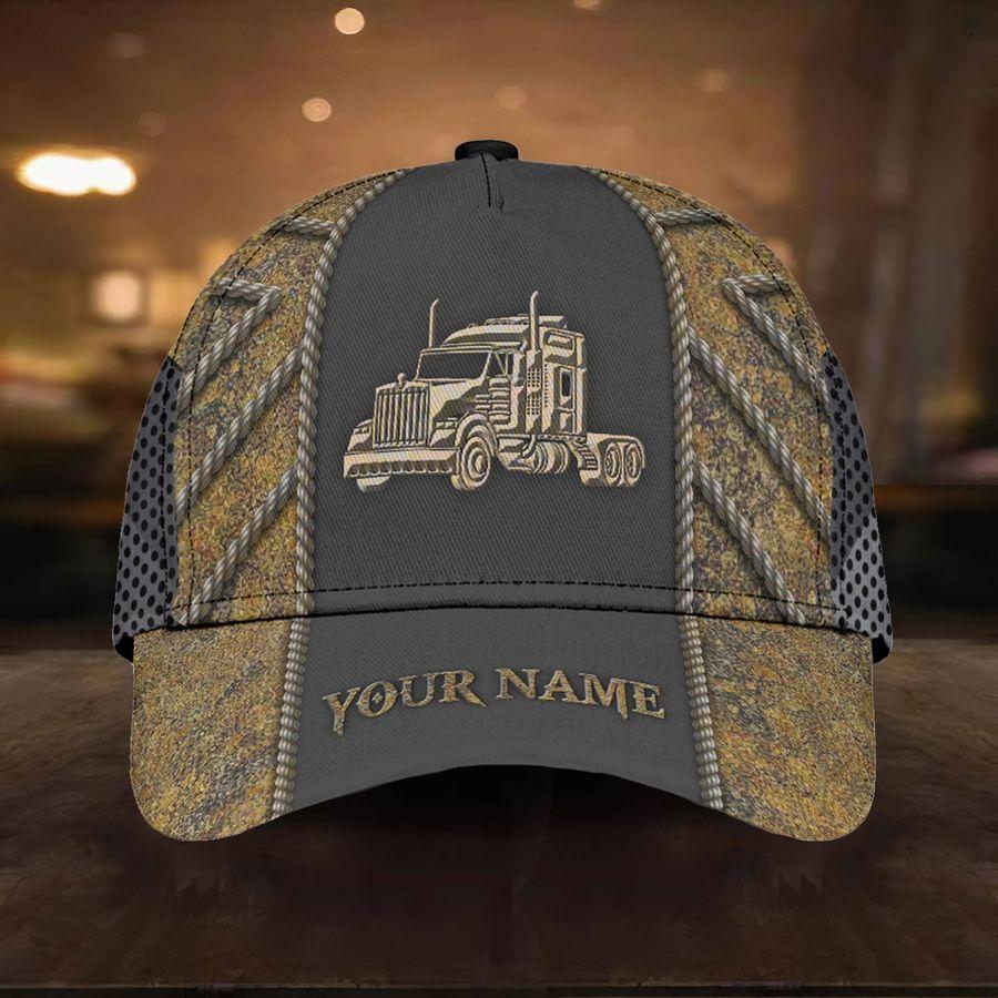 Truck Driver Lifestyle Classic Cap For Casual Styling Holiday Travel And Weekend Adventures