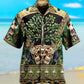 Green Skull Hawaiian Shirt With Detailed Graphic For Island Trips Summer Gatherings And Comfortable Daily Wear