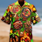 Food Fresh BBQ Hawaiian Shirt Artwork View For Coastal Escapes And Resort Style