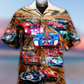 Car Racing Speed Action Hawaiian Shirt For Coastal Adventures And Warm Weather Wear