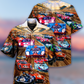 High Speed Racing Car Hawaiian Shirt With Detailed Graphic For Vacation Parties Beach Outings And Relaxed Daily Wear