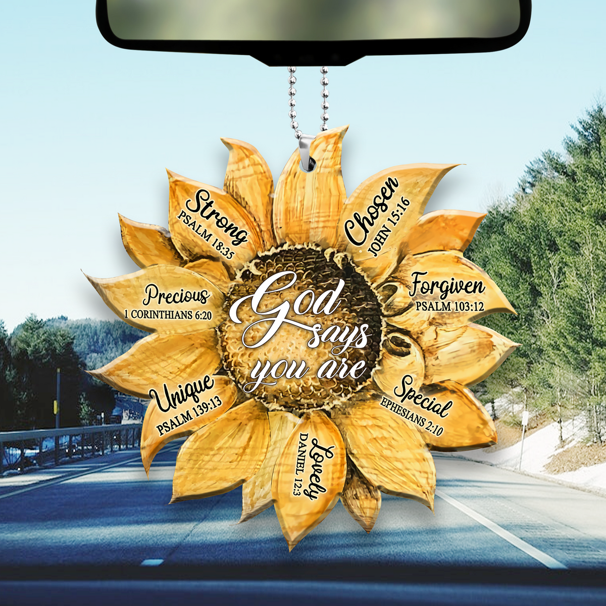 Sunflower God Says You Are 20 Oz Tumbler For Coffee Travel And Daily Drinks