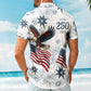 American Independence 250th Anniversary 1776 2026 Freedom Hawaiian Shirt For Summer Vacation And Weekend Wear