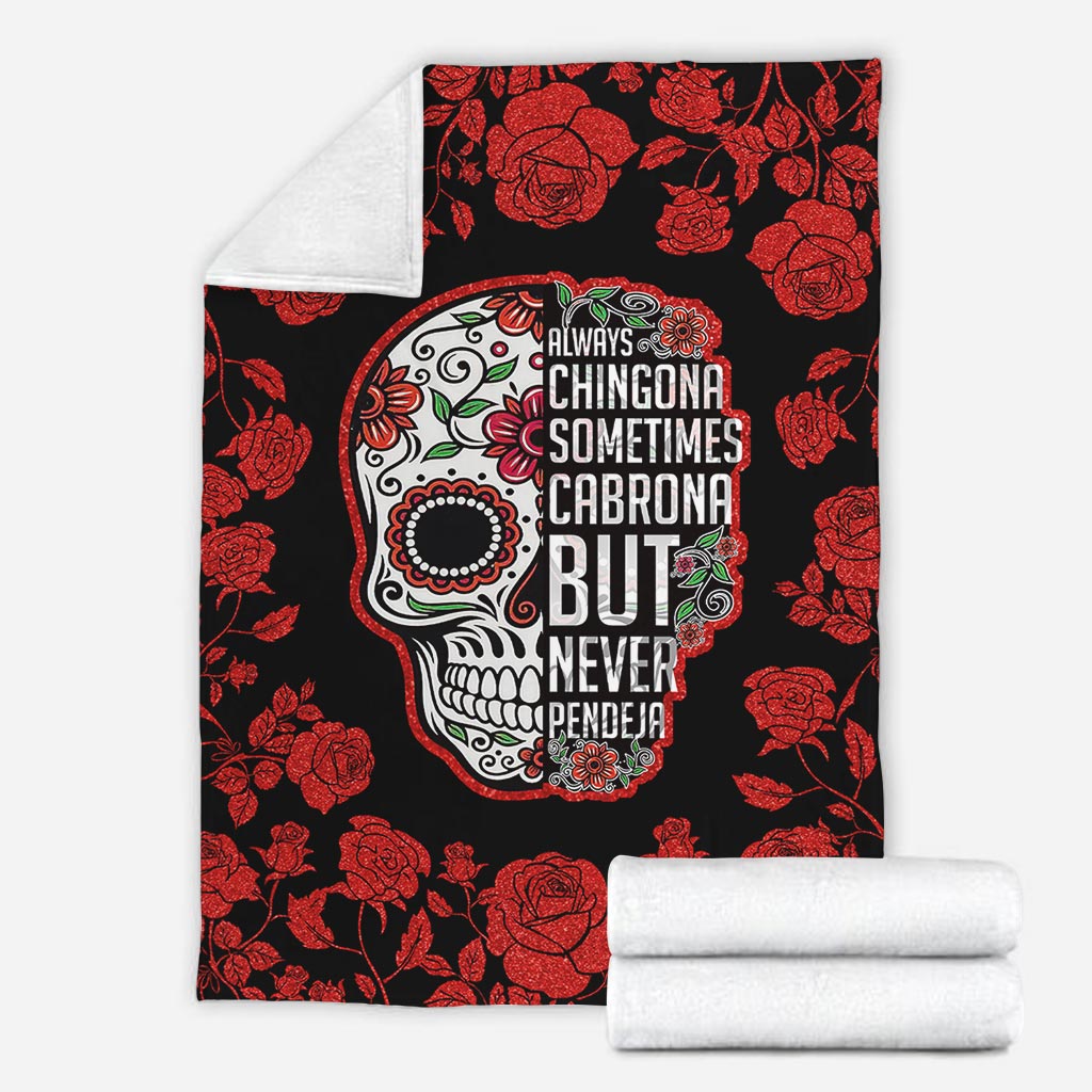 Rose Always Bold Lover Flannel Blanket For Cozy Bedroom Sofa Decor