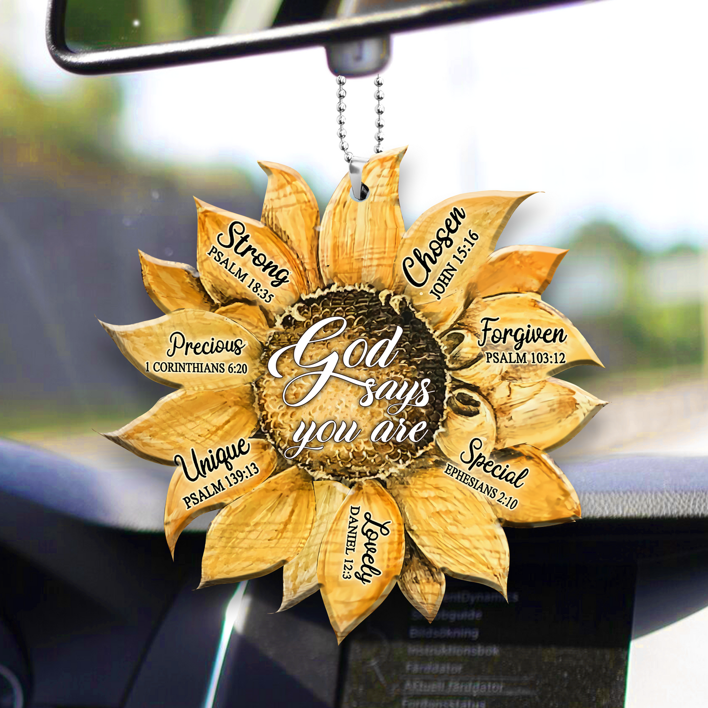 Sunflower God Says You Are 20 Oz Tumbler For Coffee Travel And Daily Drinks
