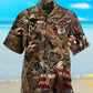 Deer Hunting Forest American Hawaiian Shirt For Poolside Relaxation And Sunny Getaways