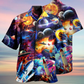 Galaxy War Peace Hawaiian Shirt Design View For Resort Travel And Thoughtful Gifting