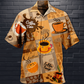 Coffee Hawaiian Shirt For Summer Vacation And Beach Travel