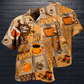 Coffee Hawaiian Shirt Pattern View For Relaxed Warm Weather Outfits