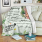 Family Beautiful Mummy To Be Mothers Day Mother Personalized Flannel Blanket For Cozy Bedroom Sofa Decor