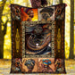Black Woman Afro Culture American Flannel Blanket For Cozy Bedroom Sofa Decor