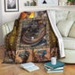 Black Woman Afro Culture American Flannel Blanket For Cozy Bedroom Sofa Decor