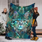 Cat Flannel Blanket For Cozy Bedroom Sofa Decor