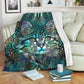 Cat Flannel Blanket For Cozy Bedroom Sofa Decor