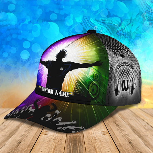 DJ Music Streetwear Classic Cap For Casual Outfits Vacations And Everyday Styling