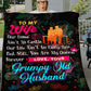 Family To My Wife Couple Love You My Destiny Flannel Blanket For Cozy Bedroom Sofa Decor