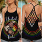 United Against Hate Hollow Tank Top For Yoga Workouts And Casual Wear